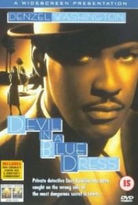 devil blue dress poster