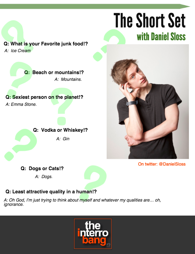 Daniel Sloss Short Set