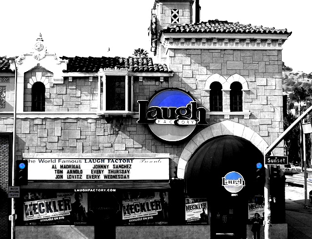 hollywood laugh fctory blue