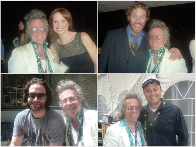 Jeffrey Gurian and Ellie Kemper Chris DElia Nate Bargatze TJ Miller