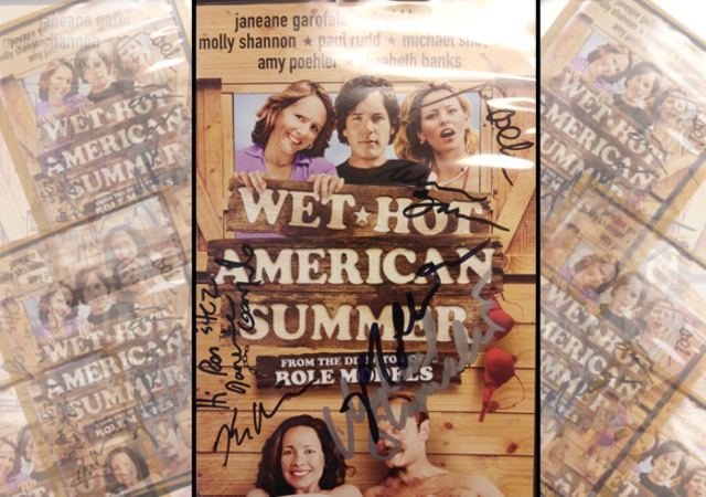 WET HOT AMERICAN SUMMER DVD SIGNED