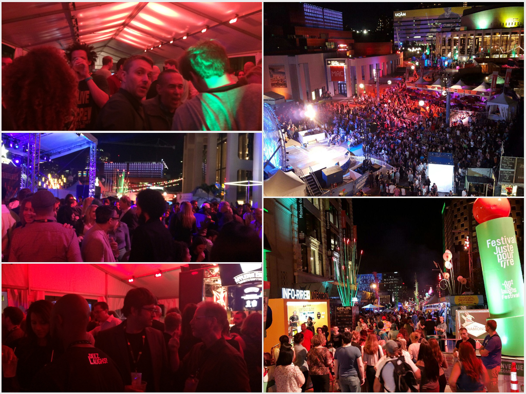 just for laughs parties