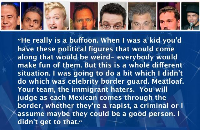 comedians on donald trump NEW QUOTE ANSWER 6