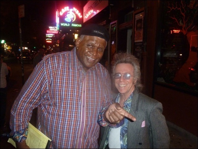 jeffrey gurian WITH GEORGE WALLACE AT THE CELLAR