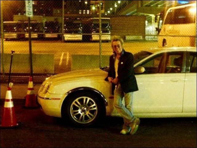 jeffrey with his car