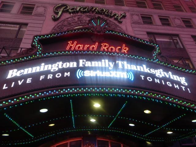 bennington family thanksgiving