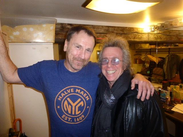jeffrey gurian backstage with colin quinn