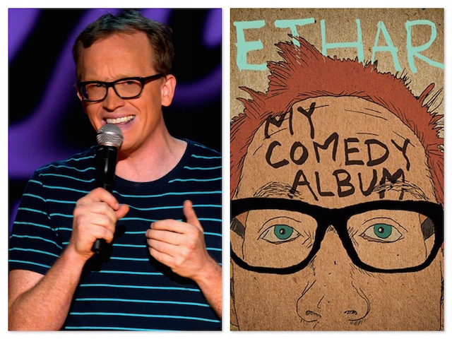 Chris Gethard's Comedy Central Half Hour (left) and My Comedy Album Cover