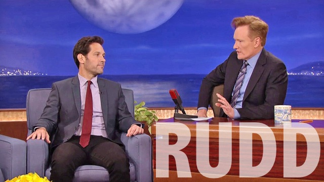 PAUL RUDD CONAN GUEST