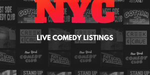 Live Comedy Shows in New York City This Week: March  2019
