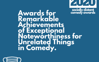 The 2020 Awards for Remarkable Achievements of Exceptional Noteworthiness for Unrelated Things in Comedy