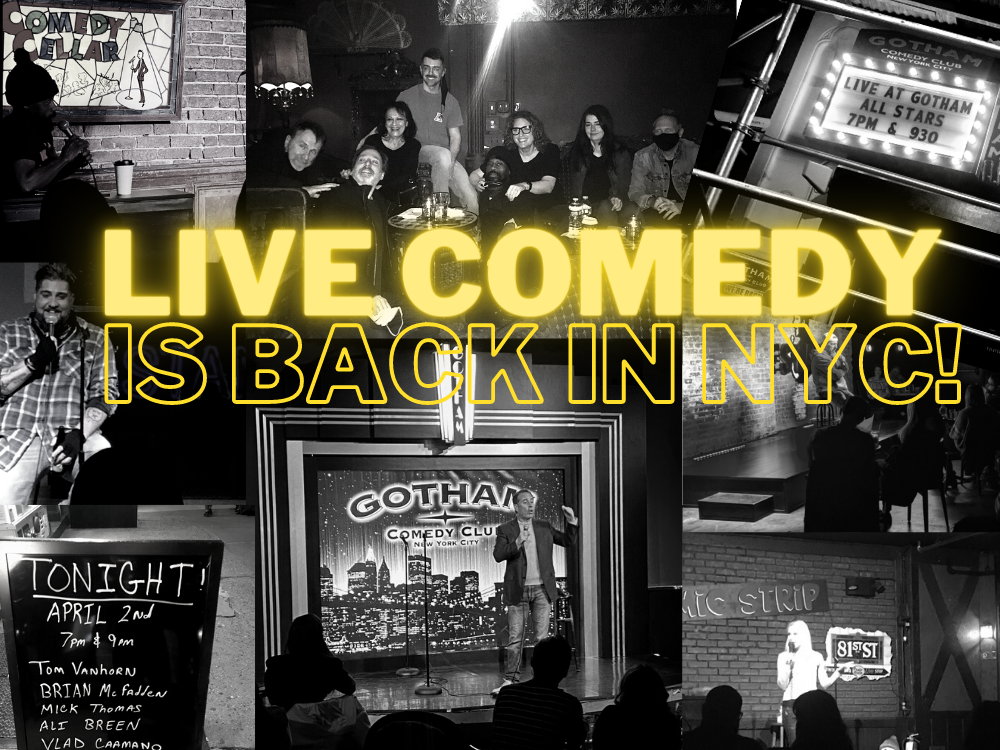 The Night Comedy Came Back to New York City: April 2, 2021 - The ...